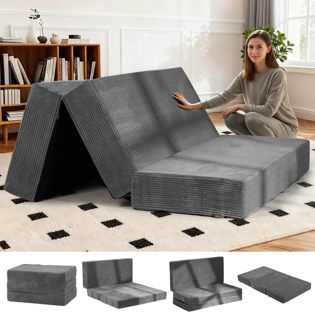 6-Inch Tri-Fold Foldable Mattress M200403