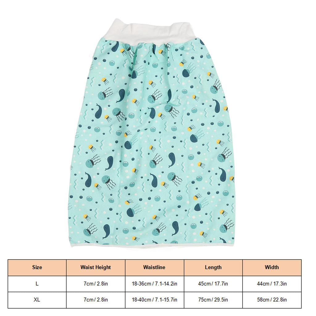 Wearable Incontinence Bed Pads Cotton Cloth Reusable XL K5347
