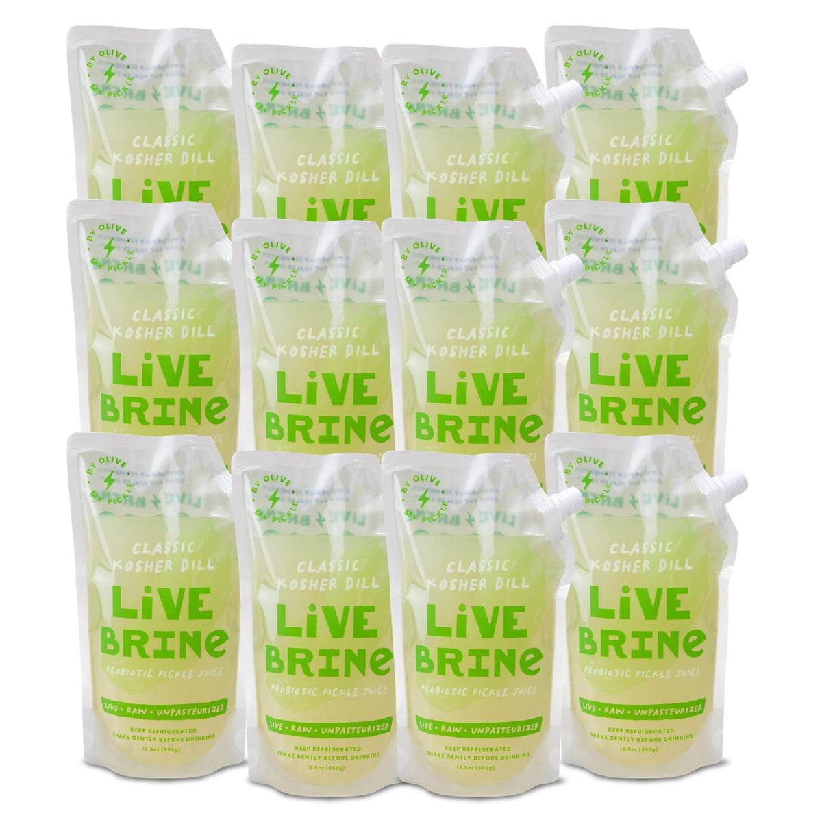 Probiotic Pickle Juice 12pk Q38211