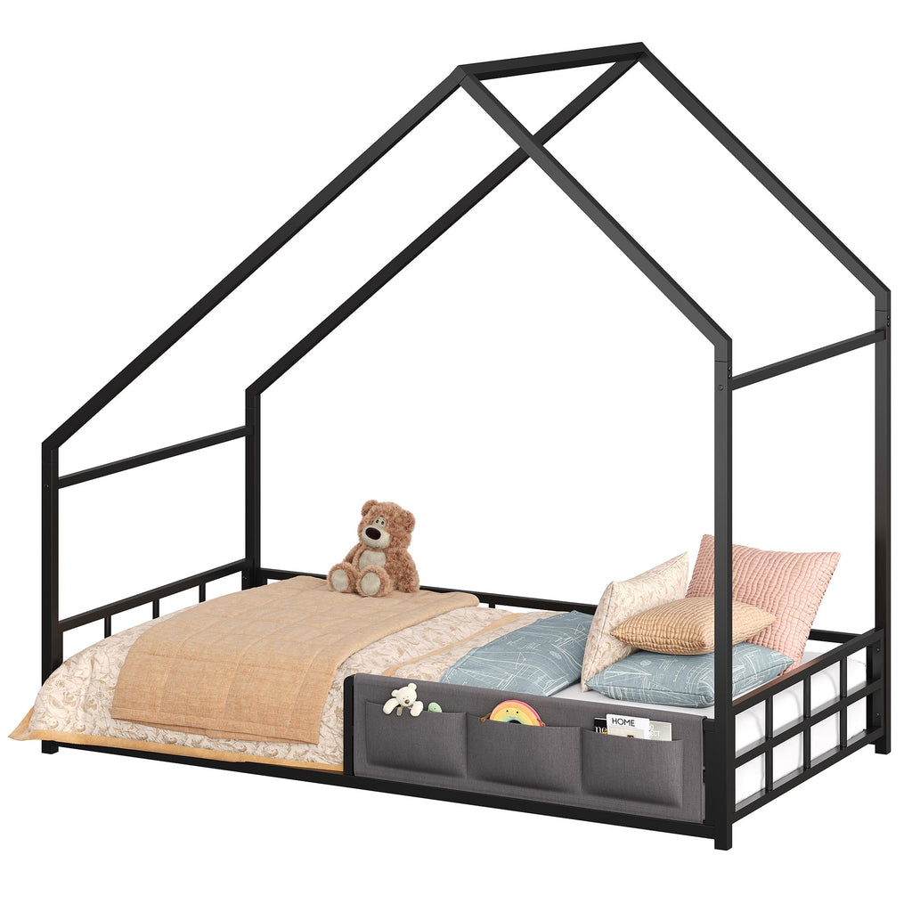 Twin Size Metal Floor Bed Frame M97290