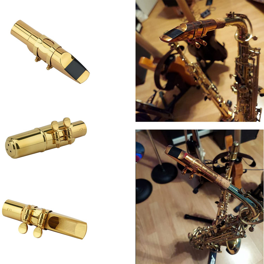 Eb Alto Saxophone Mouthpiece with Cap & Ligatures L449943