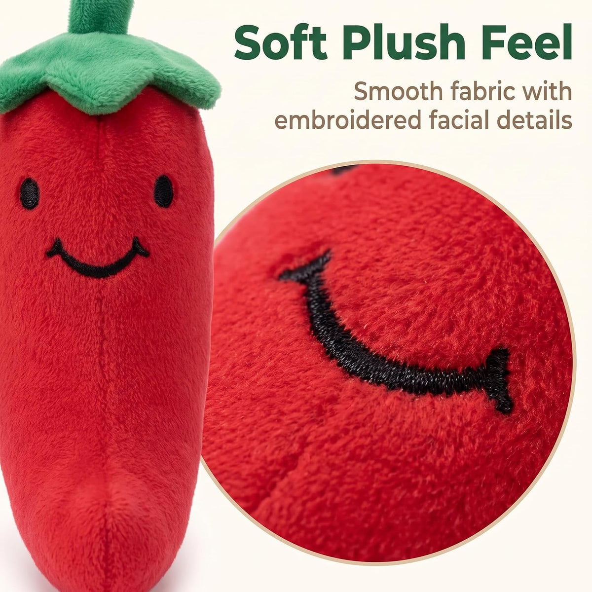Dog Squeaky Chili Eggplant Corn Pet Supplies N612