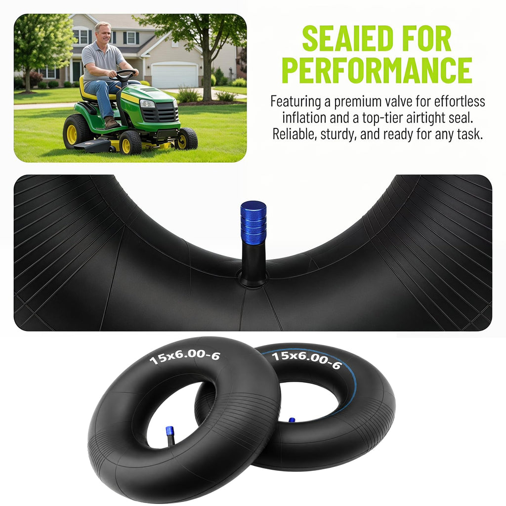 15x6.00-6 Inner Tube 2 Pack with TR-13 Valve Y58083