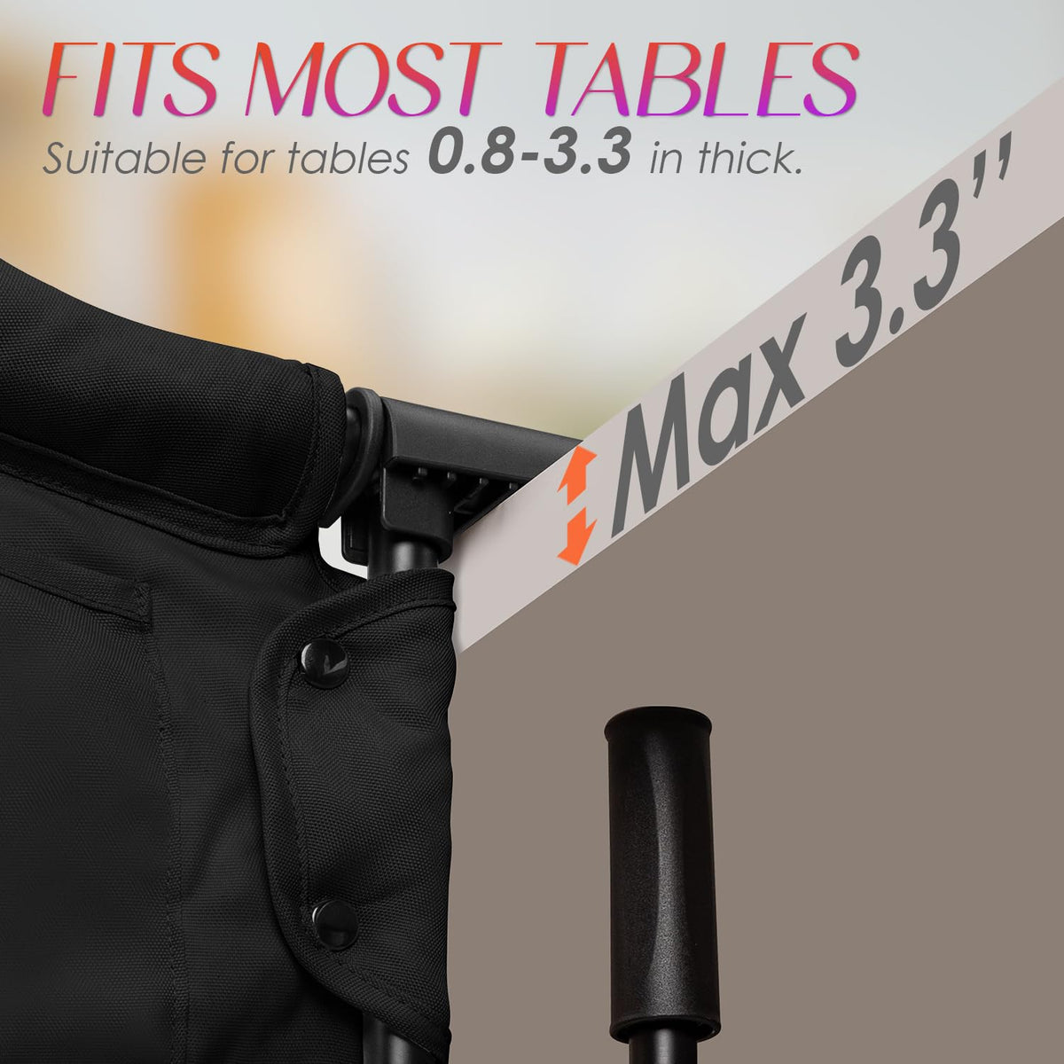 Portable Foldable High Chair with Storage Bag N2587
