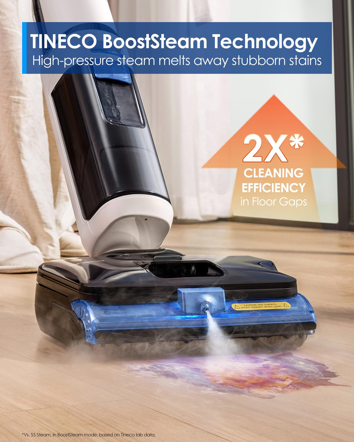 3-in-1 Wet Dry Vacuum Mop with Steam Function G44595