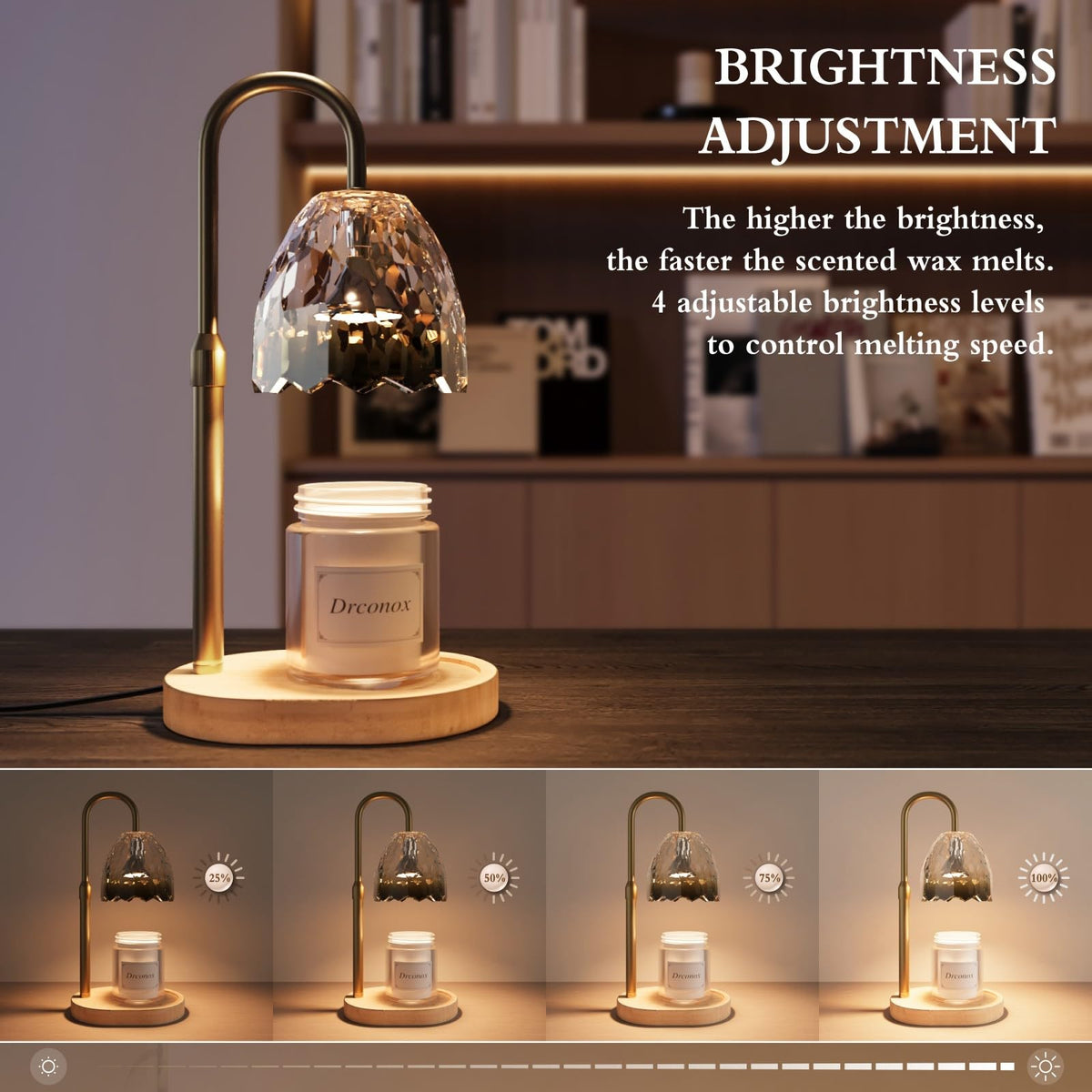 Candle Warmer Lamp with Timer Dimmable Q7902