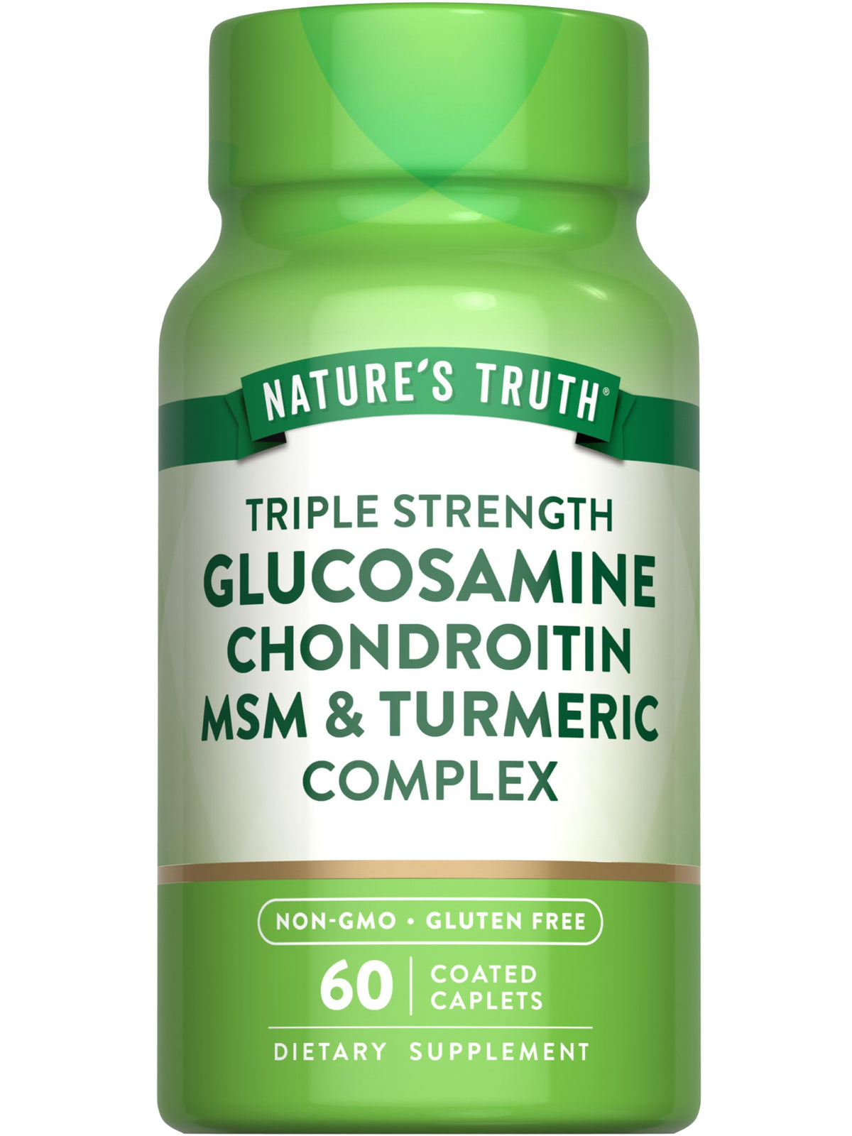 Glucosamine Chondroitin MSM Complex 60 Caplets W415469