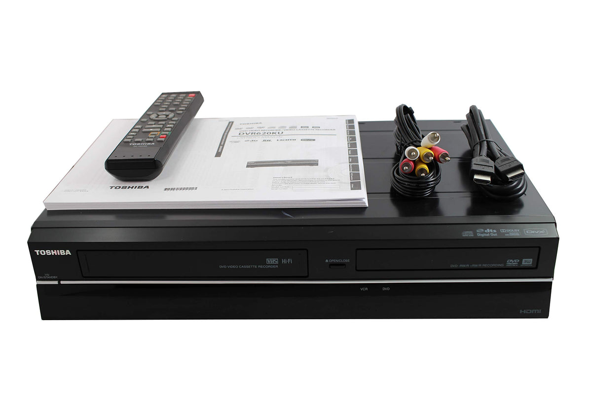 VHS to DVD Recorder VCR Combo with Remote G6282