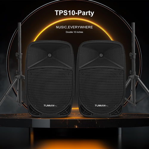10 inch 1200 Watt Bluetooth PA Speaker System with Microphone C3998
