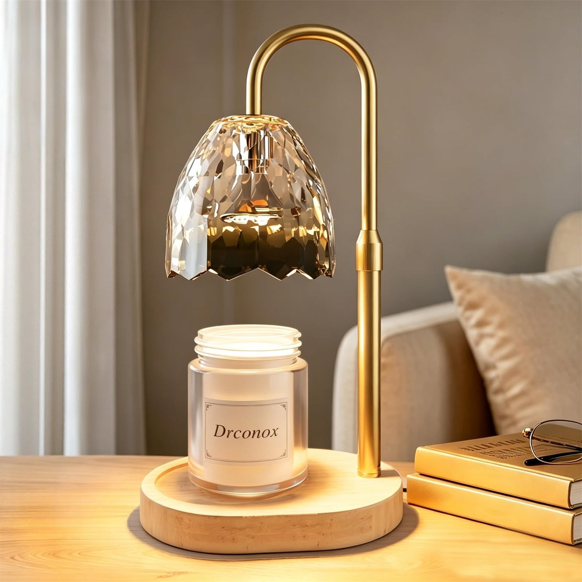 Candle Warmer Lamp with Timer Dimmable Q7902