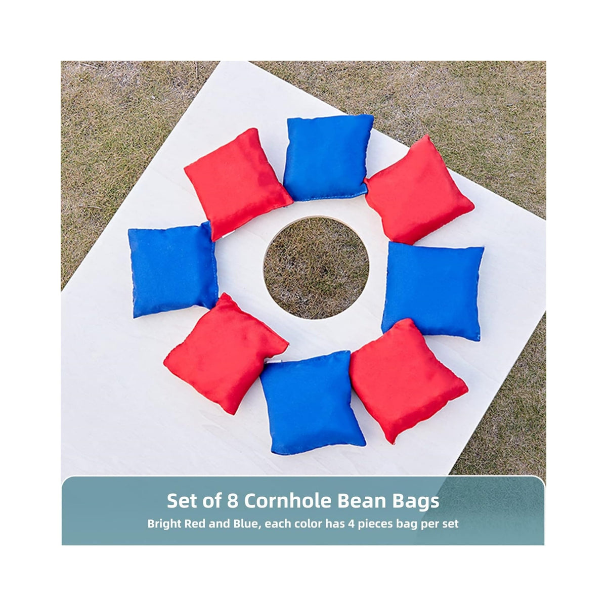 Cornhole Bean Bags Set of 8 K379944