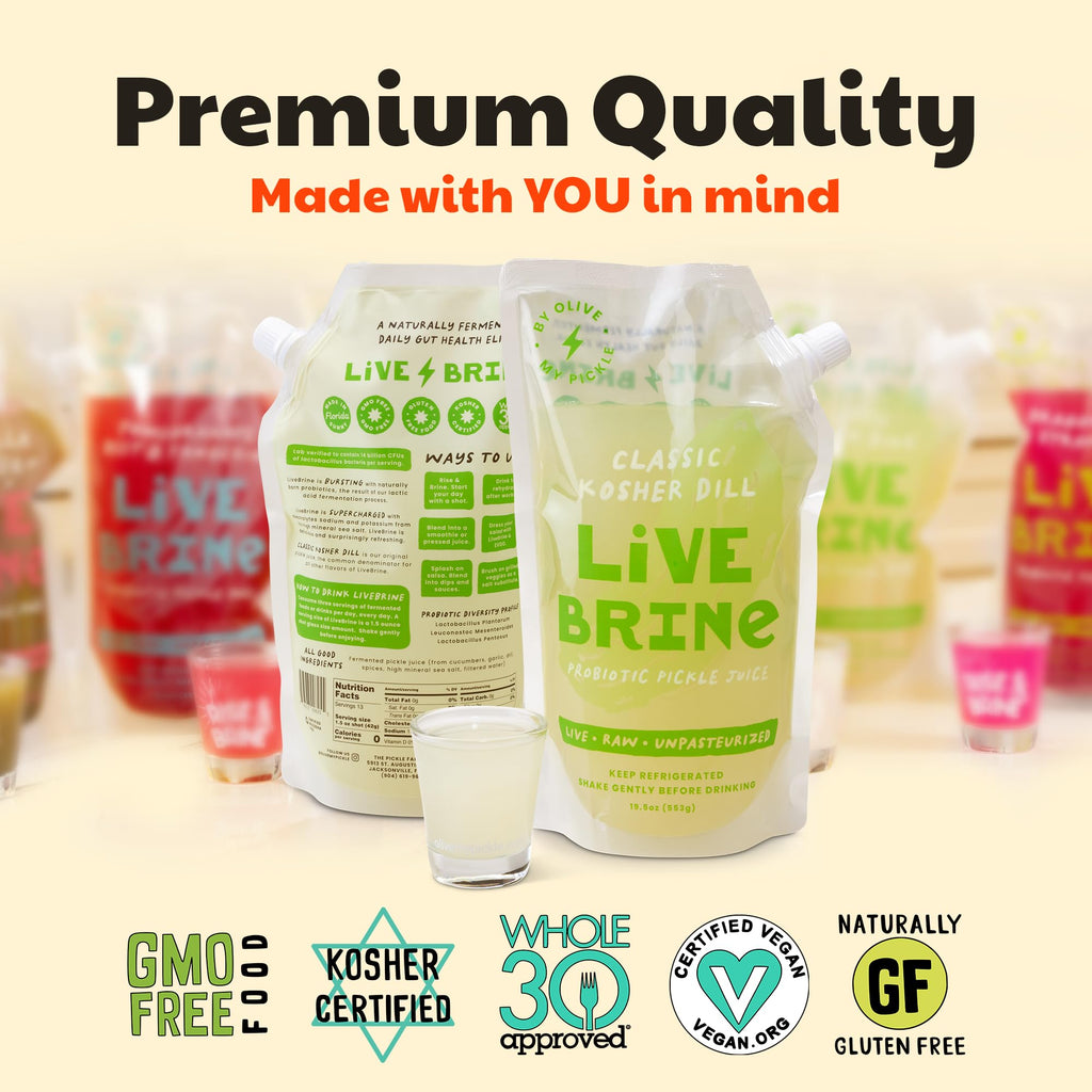 Probiotic Pickle Juice 12pk Q38211