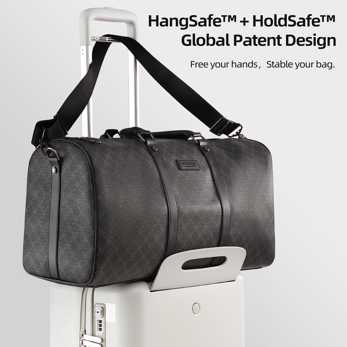 20 Inch Lightweight Hard Shell Carry On Luggage with Spinner Wheels D1651