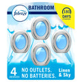 Bathroom Air Freshener Linen & Sky Scent 4 Count U558