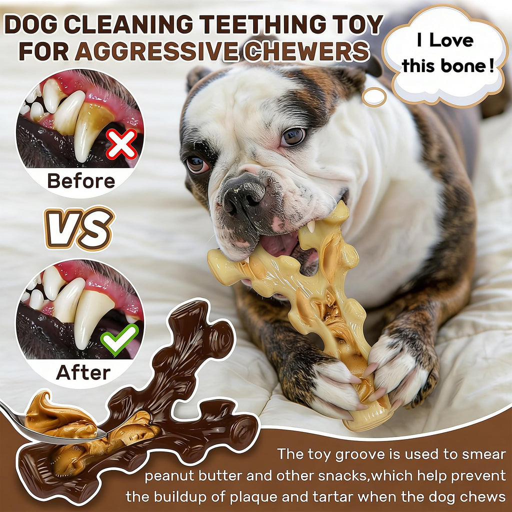 2 Pack Dog Chew Toys for Medium Large Breed T3489