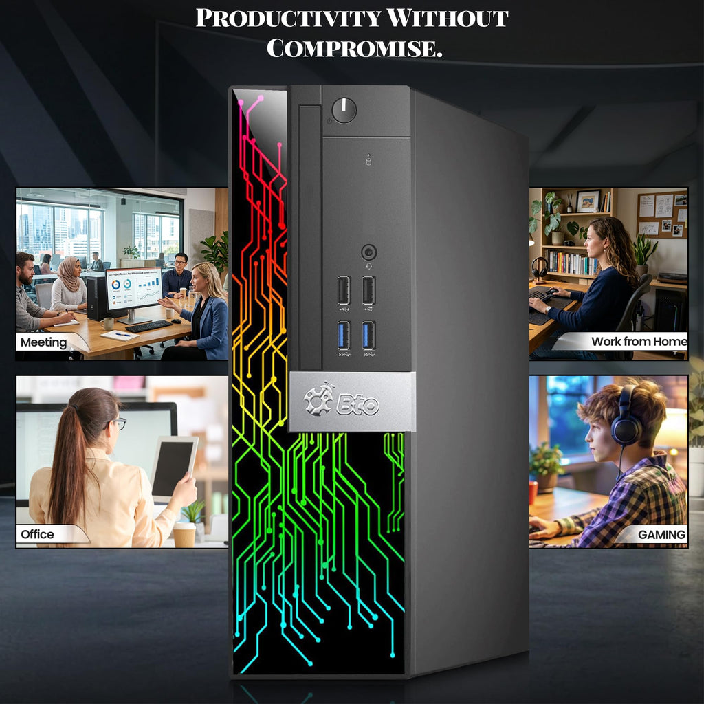 RGB Gaming Desktop PC Intel Core i5 GT 1030 2GB GDDR5 B609778