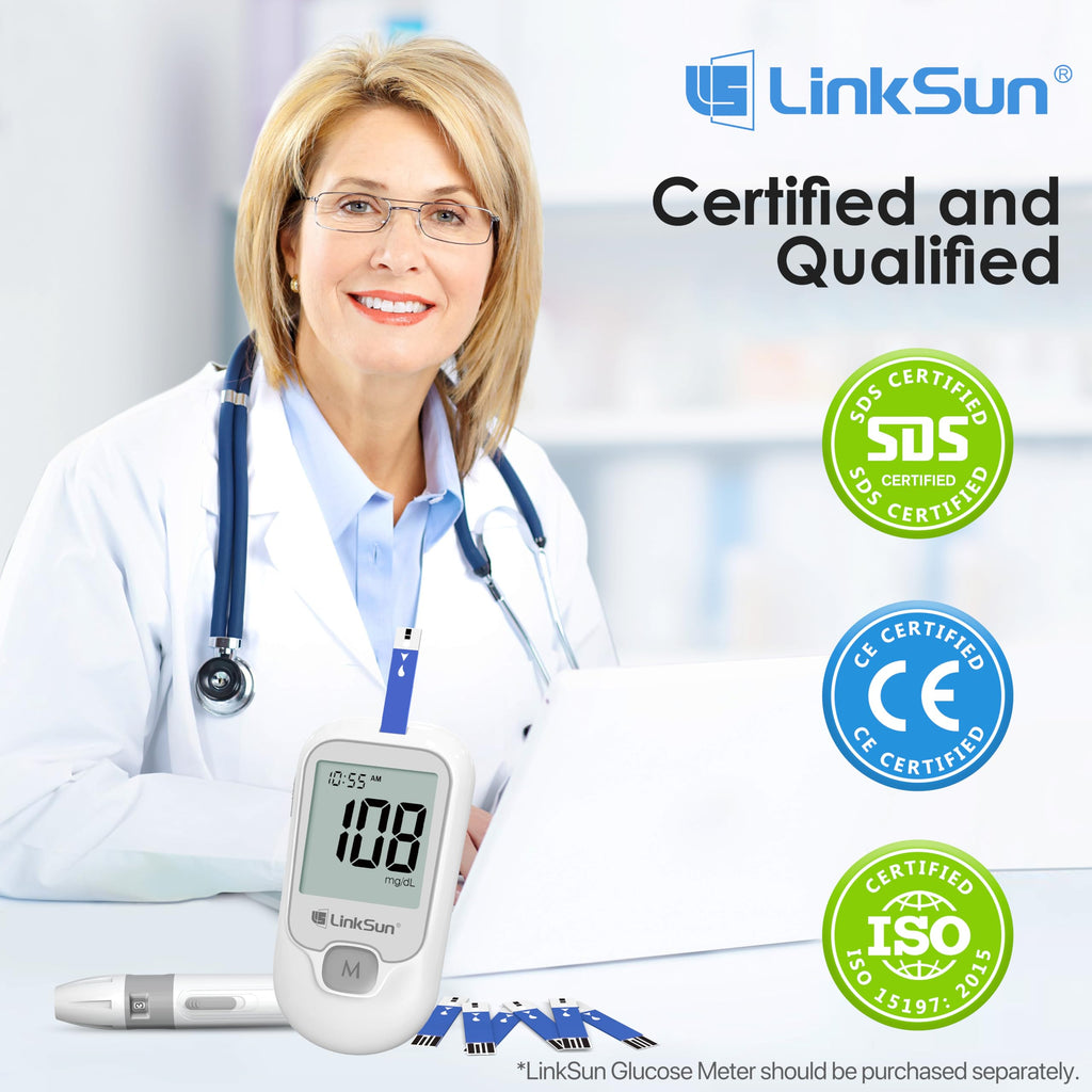 Blood Glucose Test Strips 100 F677744