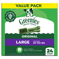 Large Natural Dental Dog Treats, 24 Count I318