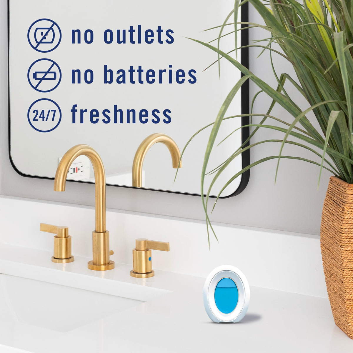 Bathroom Air Freshener Linen & Sky Scent 4 Count U558