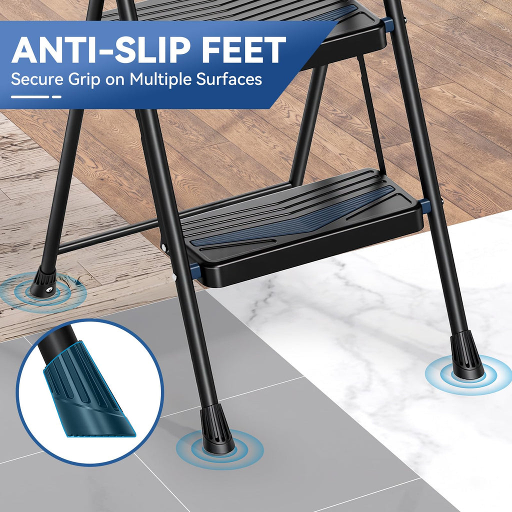 Lightweight Folding 3 Step Stool K53690