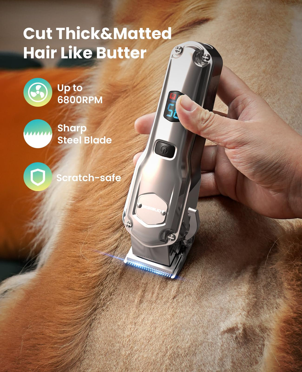 Dog Grooming Clippers 4-in-1 Kit Z54718