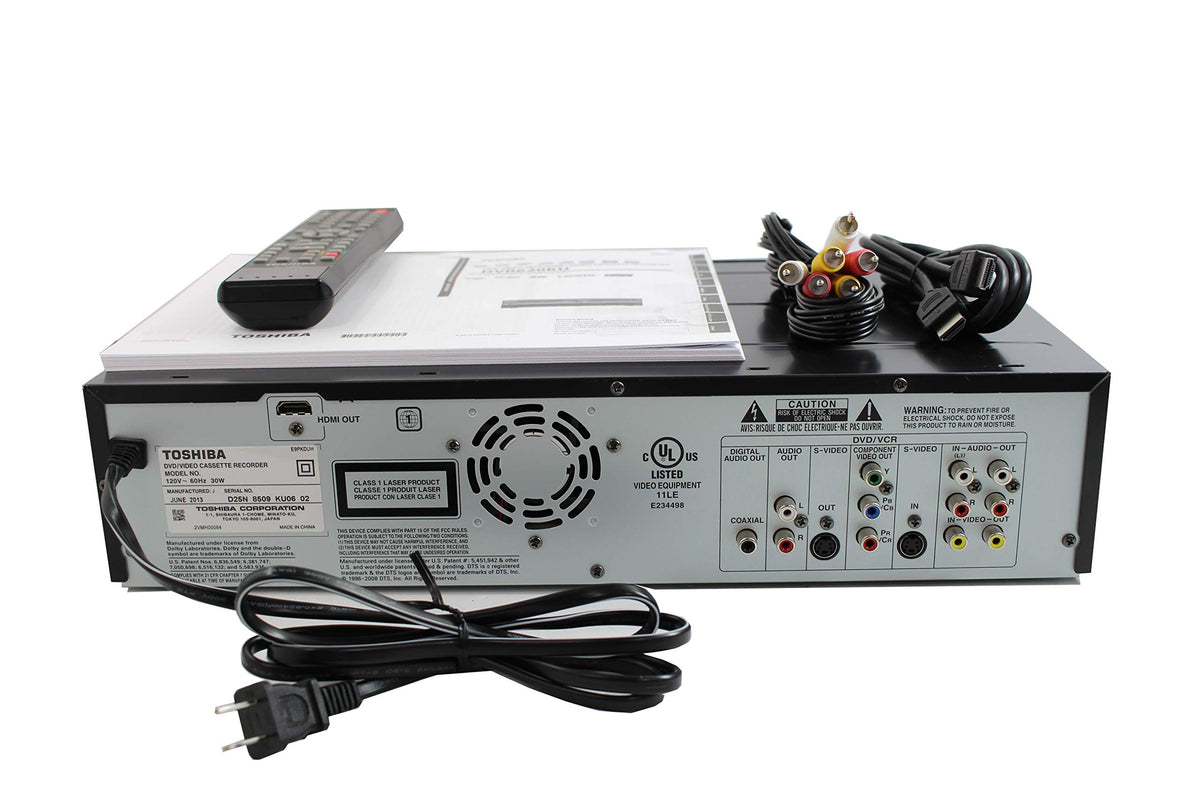 VHS to DVD Recorder VCR Combo with Remote G6282