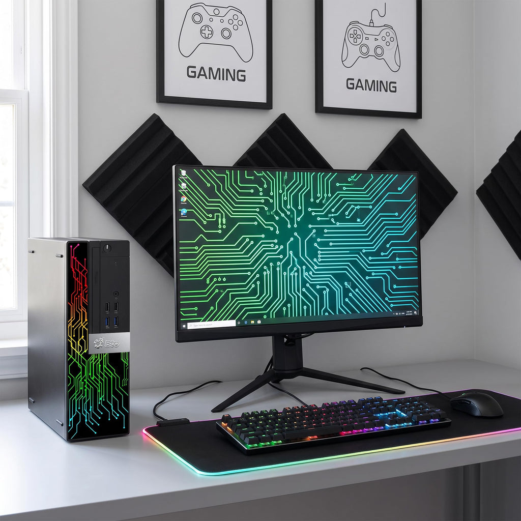 RGB Gaming Desktop PC Intel Core i5 GT 1030 2GB GDDR5 B609778