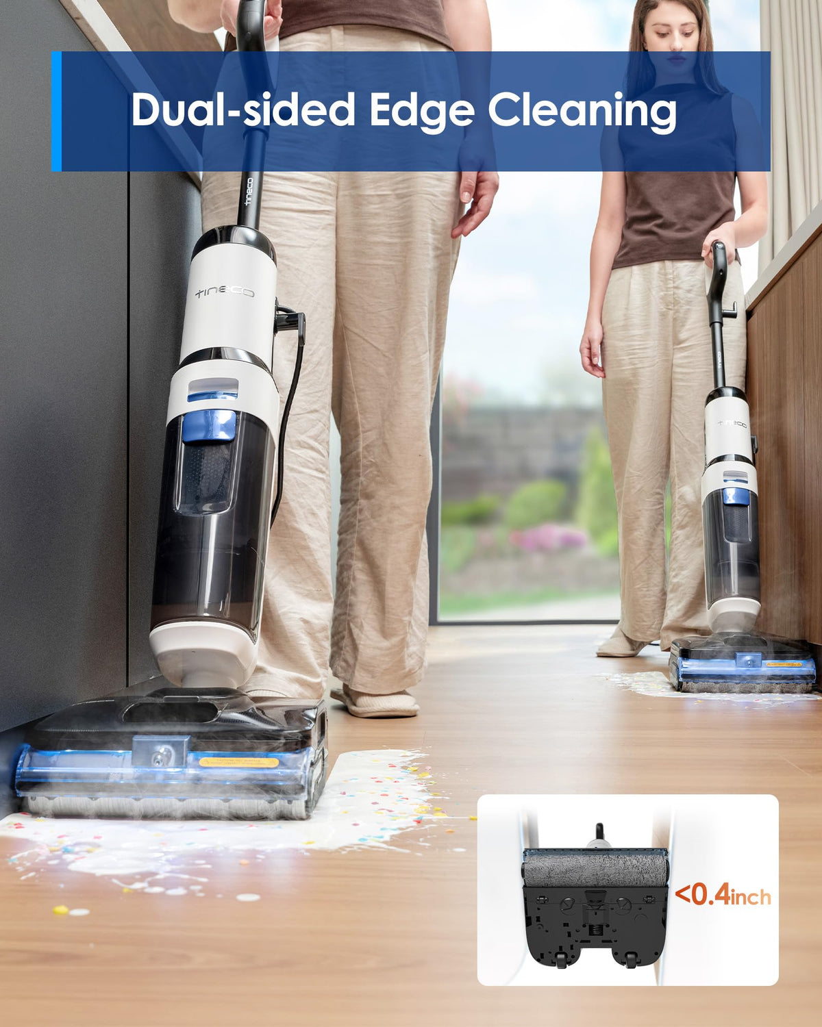 3-in-1 Wet Dry Vacuum Mop with Steam Function G44595