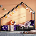 Twin Size Metal Floor Bed Frame M97290