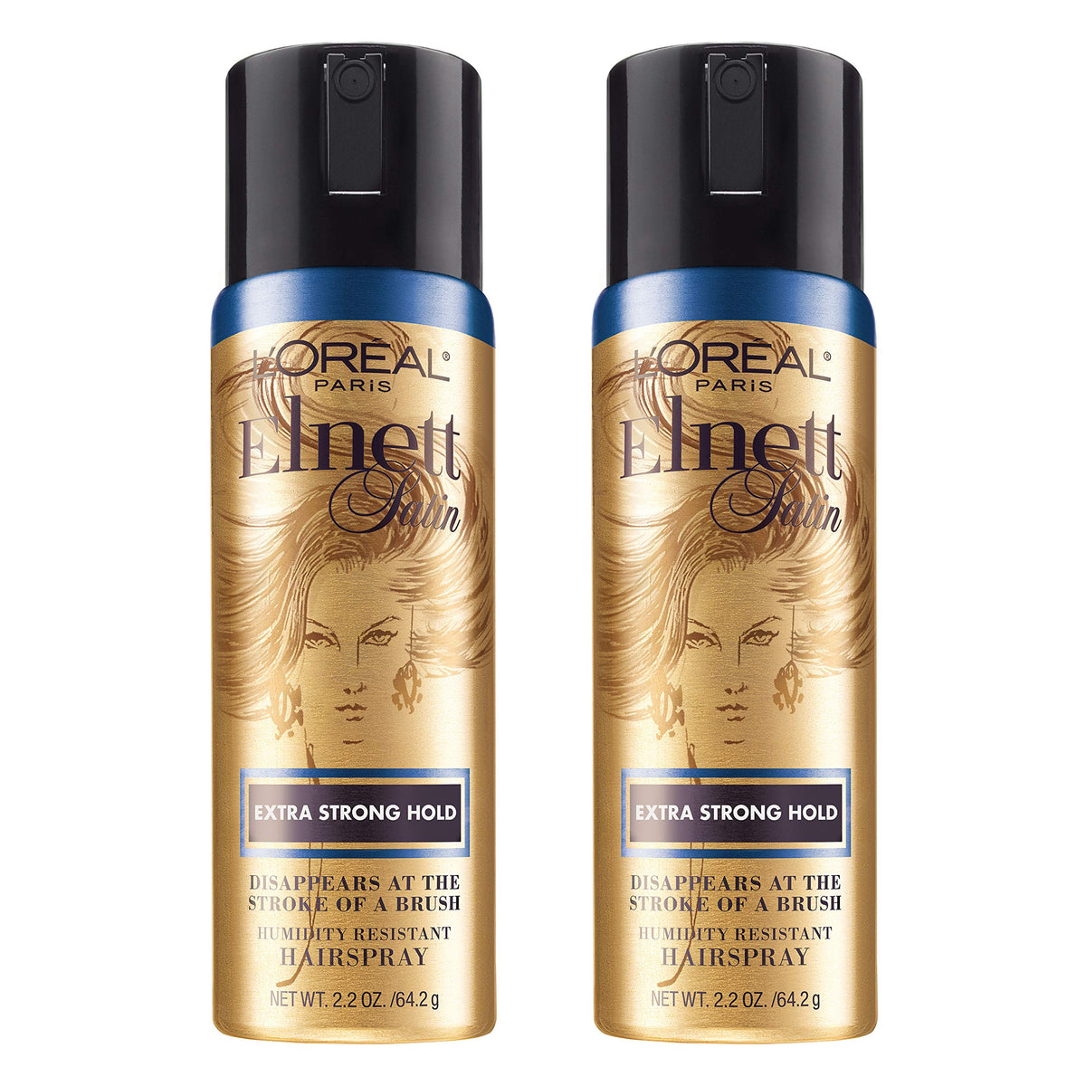 Extra Strong Hold Travel Size Hairspray 2.2 Ounce 2 Count A654816