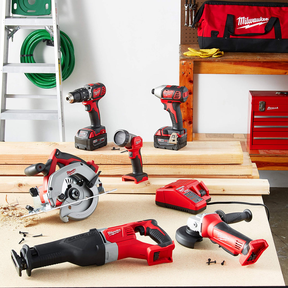 M18 Cordless 6-Tool Combo Kit W458